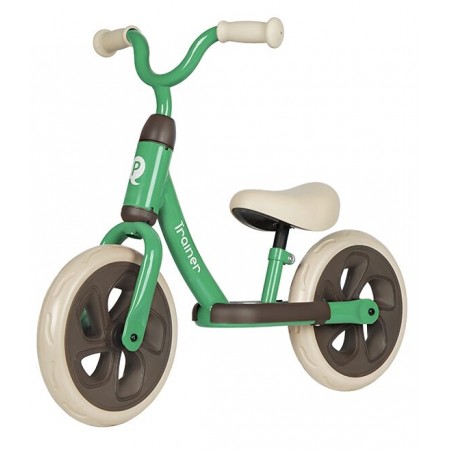 Qplay баланс велосипед TRAINER green